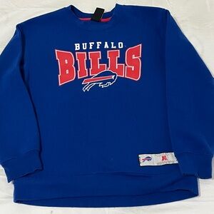 NFL Buffalo Bills Blue Sweatshirt Boys Size 14/16
